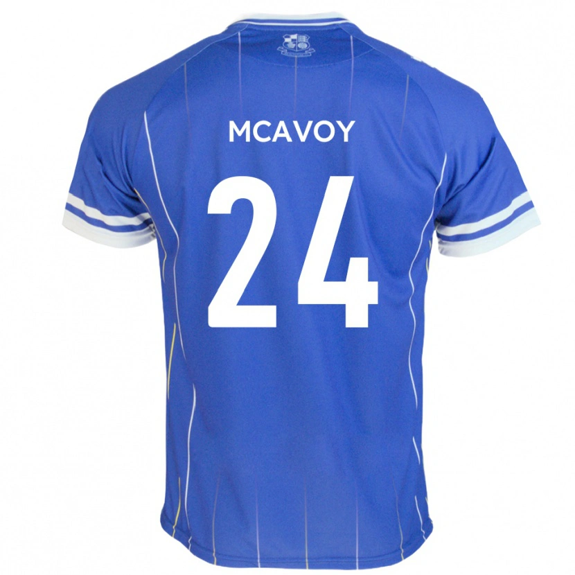 Danxen Niño Camiseta Connor Mcavoy #24 Azul Real 1ª Equipación 2025/26 La Camisa