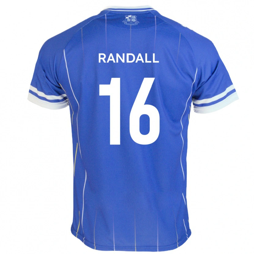 Danxen Niño Camiseta Will Randall #16 Azul Real 1ª Equipación 2025/26 La Camisa