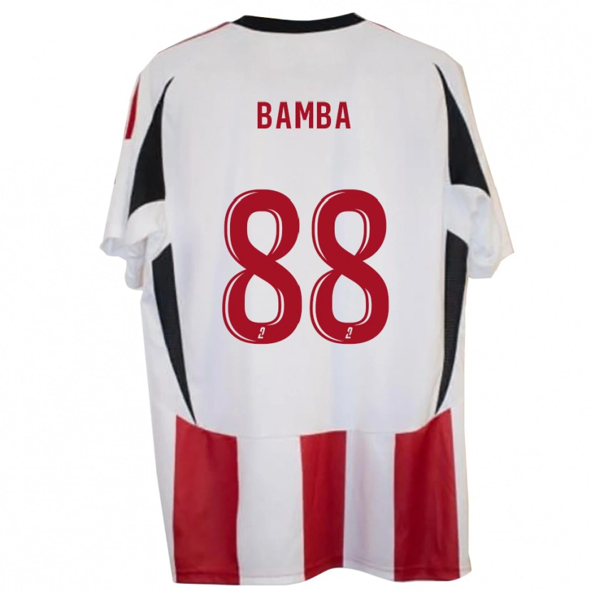 Danxen Niño Camiseta Axel Bamba #88 Rojo Azul 1ª Equipación 2025/26 La Camisa