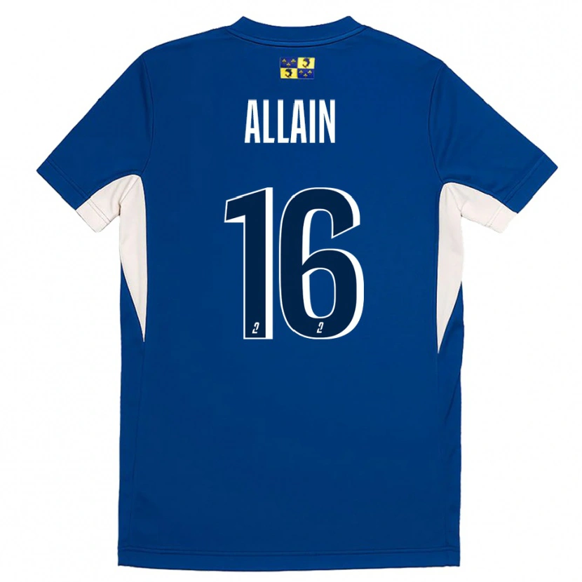 Danxen Niño Camiseta Bobby Allain #16 Azul Azul Marino 1ª Equipación 2025/26 La Camisa