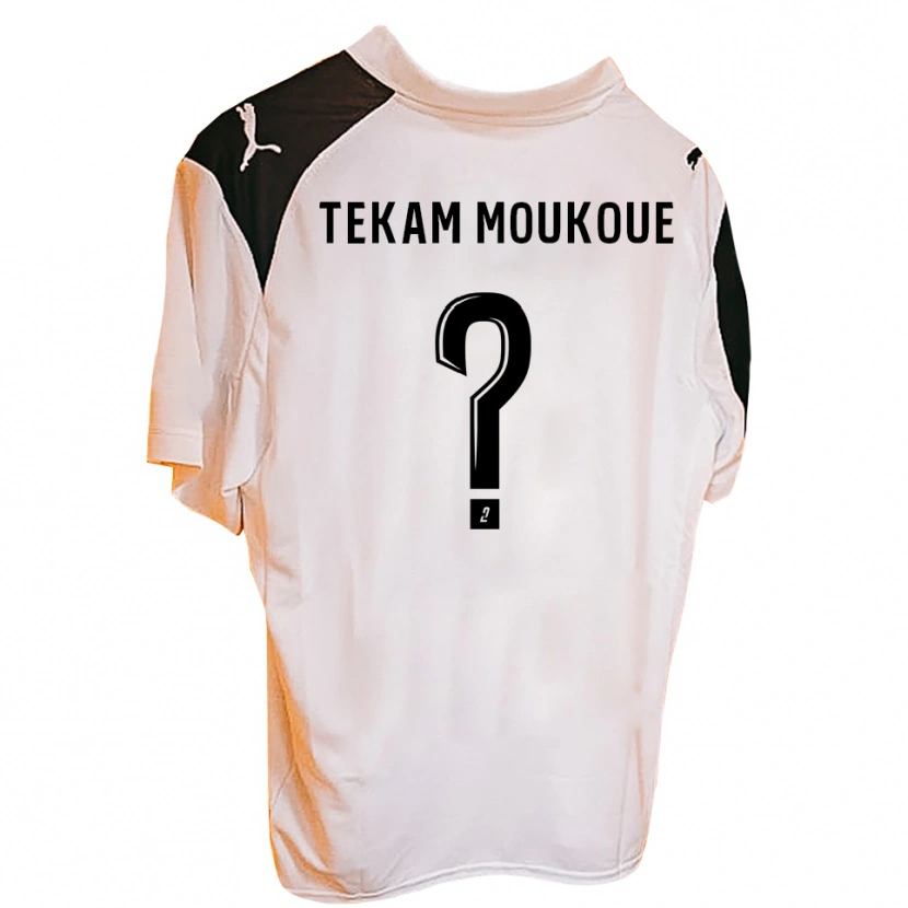 Danxen Niño Camiseta Joachim Tekam Moukoue #0 Naranja Negro 1ª Equipación 2025/26 La Camisa