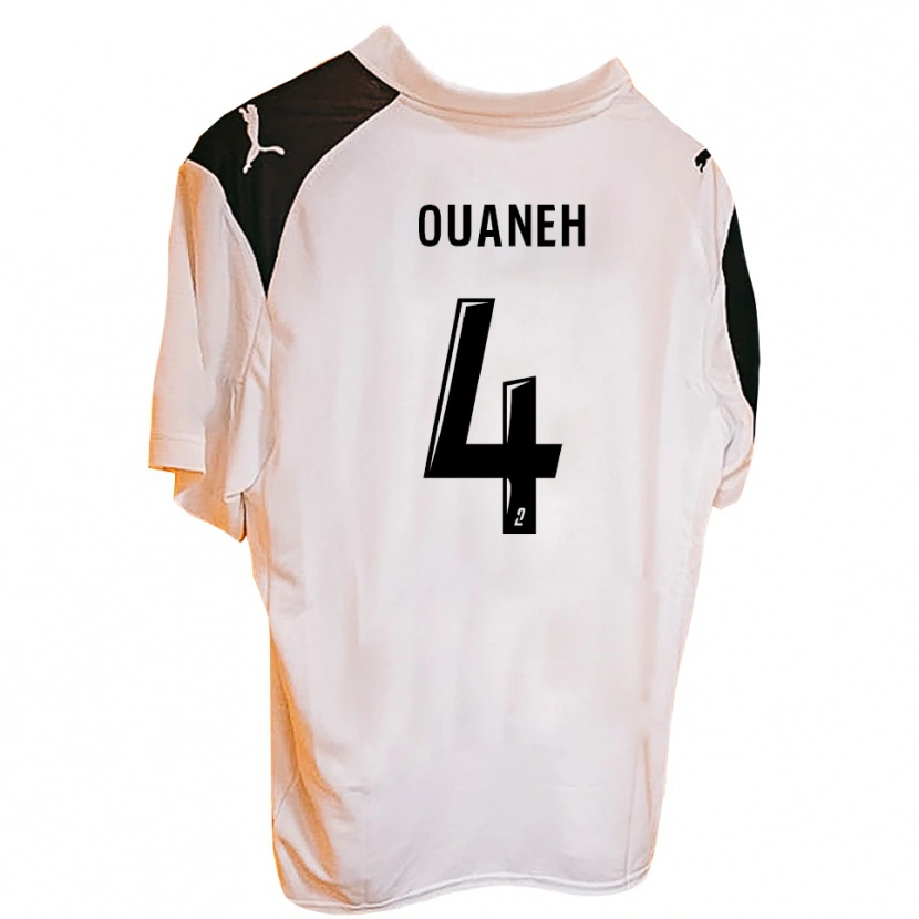 Danxen Niño Camiseta Peter Ouaneh #4 Naranja Negro 1ª Equipación 2025/26 La Camisa