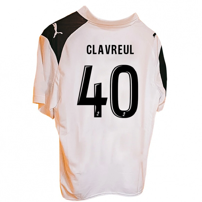 Danxen Niño Camiseta Ethan Clavreul #40 Naranja Negro 1ª Equipación 2025/26 La Camisa