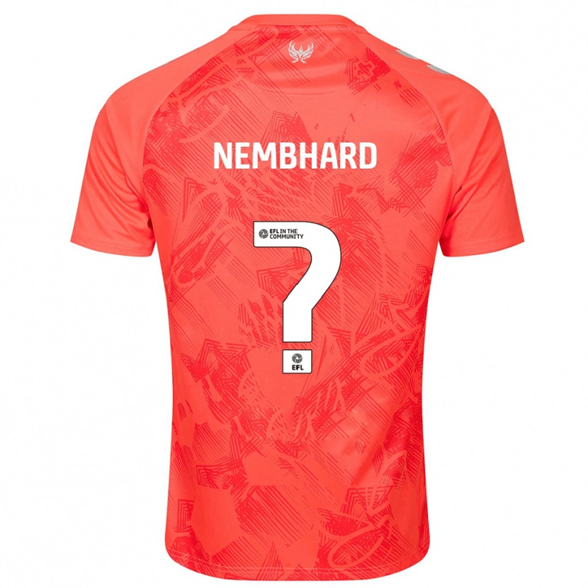 Danxen Niño Camiseta Kesiah Nembhard #0 Naranja Blanco 2ª Equipación 2025/26 La Camisa