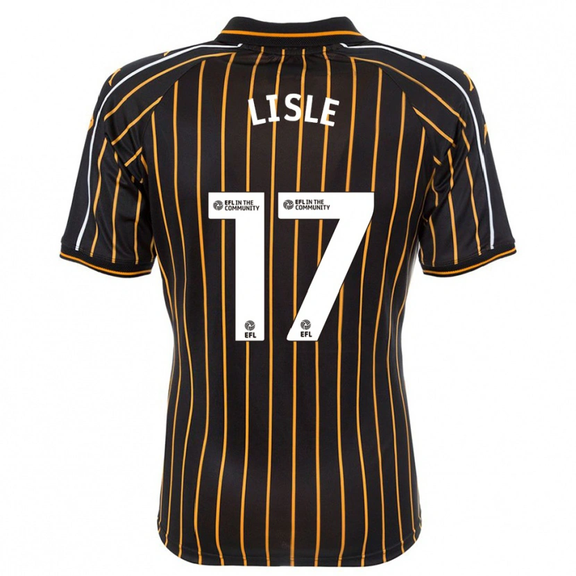 Danxen Niño Camiseta Mary Lisle #17 Blanco Negro 2ª Equipación 2025/26 La Camisa