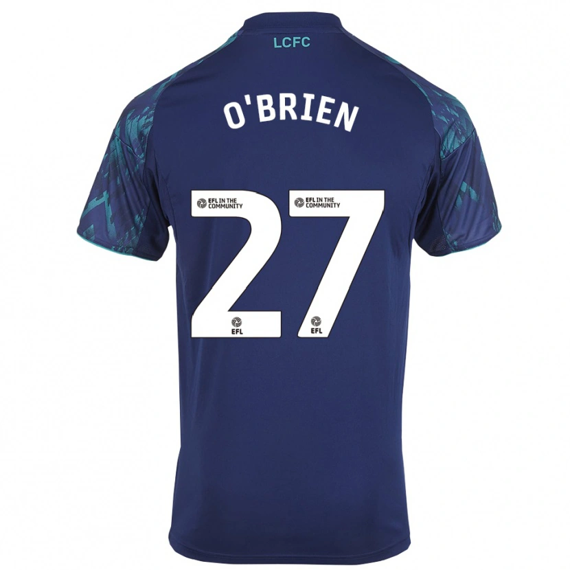 Danxen Niño Camiseta Shannon O'brien #27 Azul Marino Verde Blanco 2ª Equipación 2025/26 La Camisa