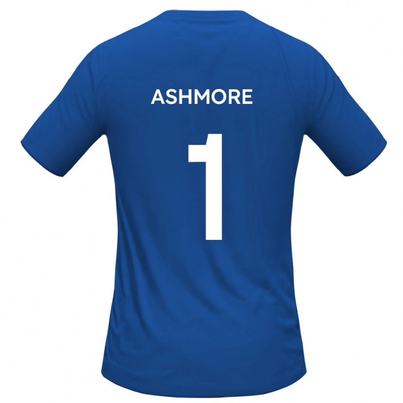 Danxen Niño Camiseta Nathan Ashmore #1 Azul Celeste 2ª Equipación 2025/26 La Camisa