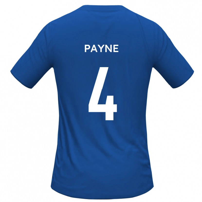 Danxen Niño Camiseta Jack Payne #4 Azul Celeste 2ª Equipación 2025/26 La Camisa