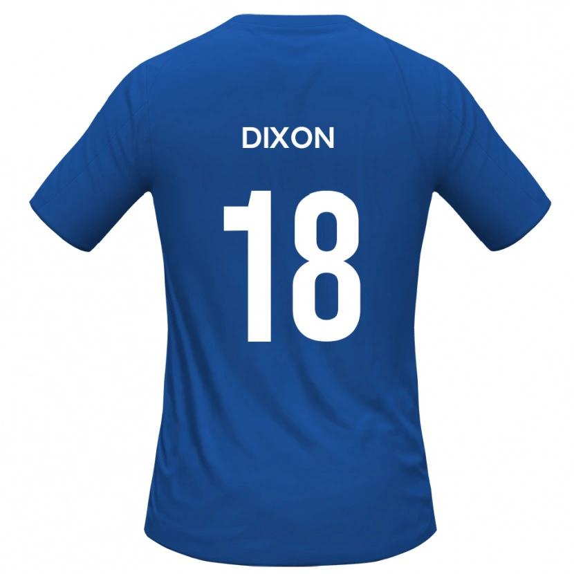 Danxen Niño Camiseta Junior Dixon #18 Azul Celeste 2ª Equipación 2025/26 La Camisa
