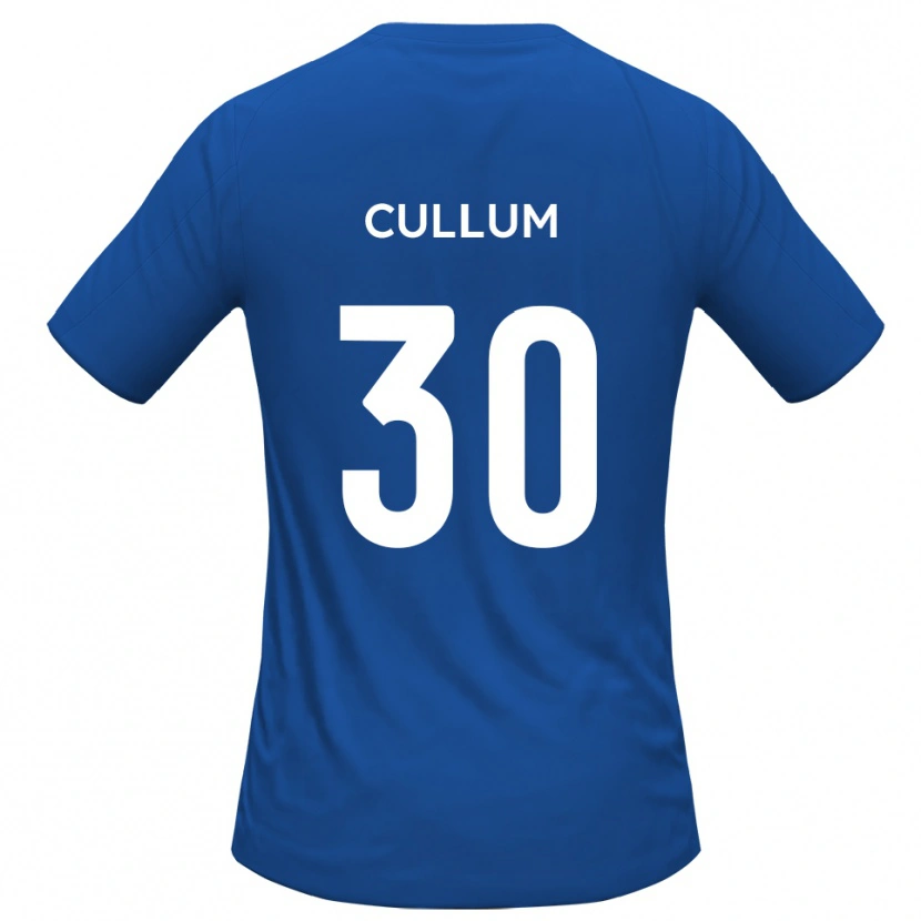 Danxen Niño Camiseta Kai Cullum #30 Azul Celeste 2ª Equipación 2025/26 La Camisa