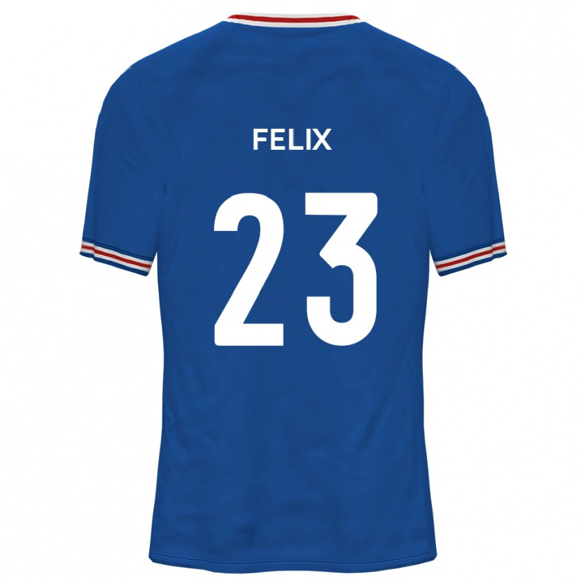 Danxen Niño Camiseta Joe Felix #23 Azul Dodgers 2ª Equipación 2025/26 La Camisa