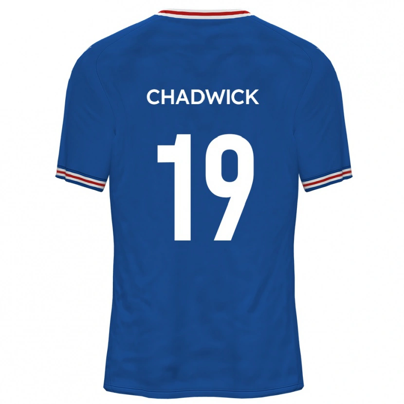 Danxen Niño Camiseta Billy Chadwick #19 Azul Dodgers 2ª Equipación 2025/26 La Camisa