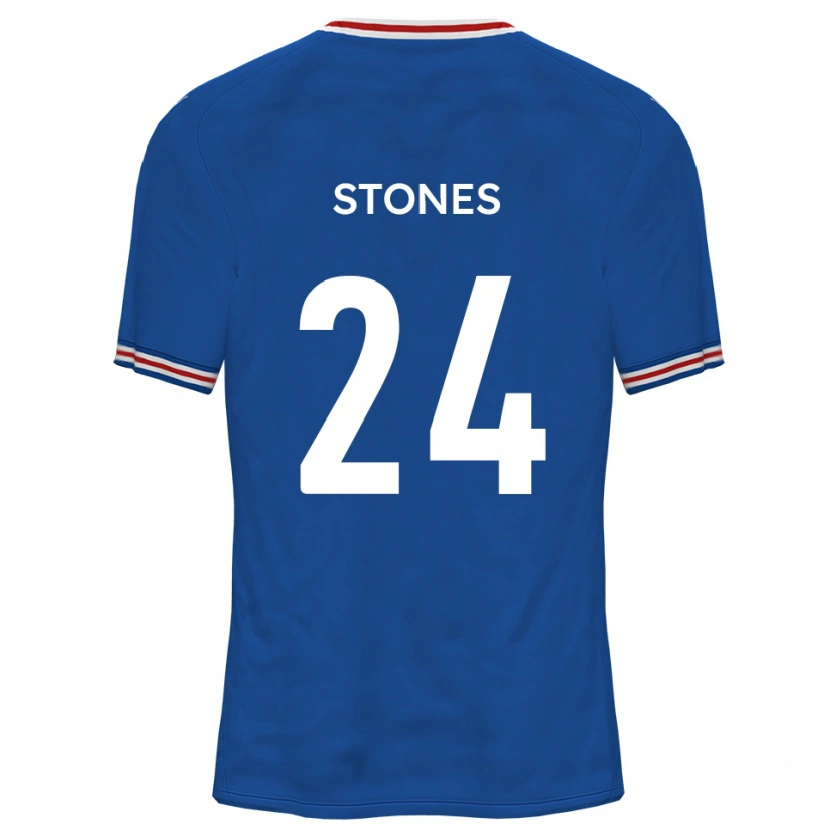 Danxen Niño Camiseta Josh Stones #24 Azul Dodgers 2ª Equipación 2025/26 La Camisa