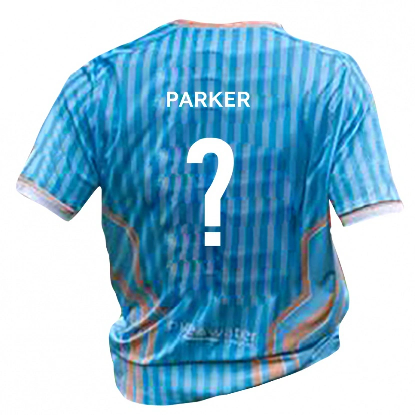 Danxen Niño Camiseta Tom Parker #0 Negro Oro 2ª Equipación 2025/26 La Camisa