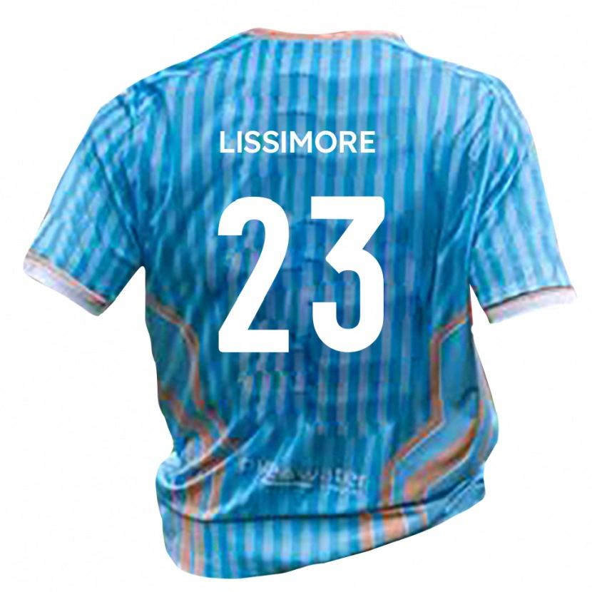 Danxen Niño Camiseta Kai Lissimore #23 Negro Oro 2ª Equipación 2025/26 La Camisa
