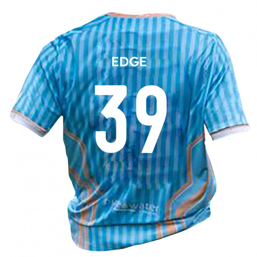 Danxen Niño Camiseta Charlie Edge #39 Negro Oro 2ª Equipación 2025/26 La Camisa