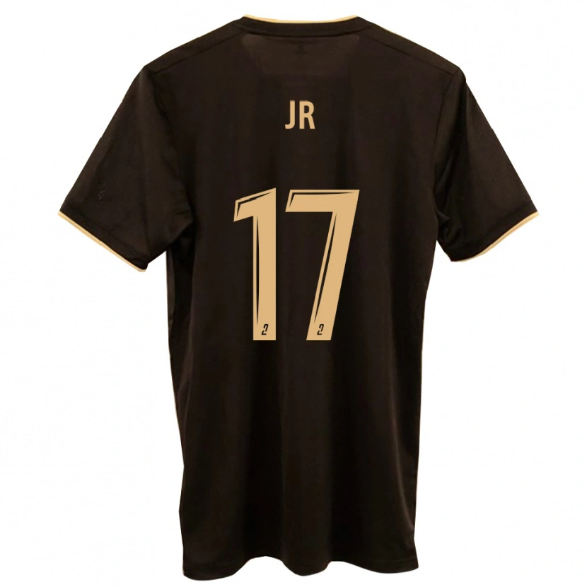 Danxen Niño Camiseta Everson Jr #17 Azul Rojo 2ª Equipación 2025/26 La Camisa