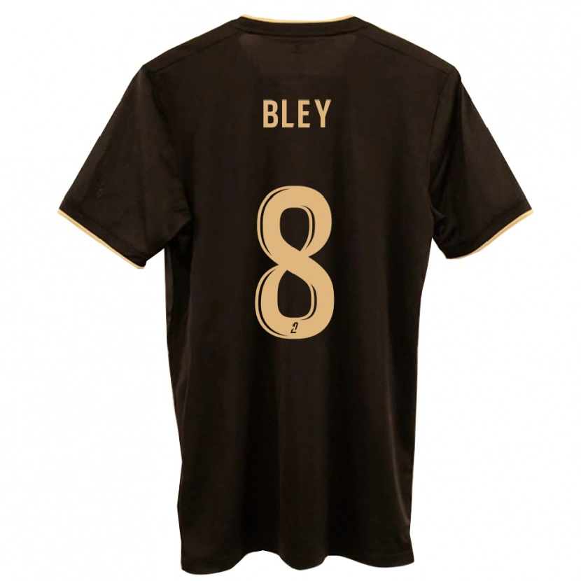 Danxen Niño Camiseta Martin Bley #8 Azul Rojo 2ª Equipación 2025/26 La Camisa
