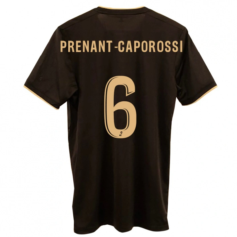 Danxen Niño Camiseta Valentin Prenant-Caporossi #6 Azul Rojo 2ª Equipación 2025/26 La Camisa