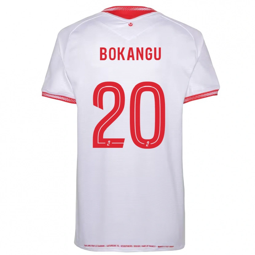Danxen Niño Camiseta Brandon Bokangu #20 Negro Rojo 2ª Equipación 2025/26 La Camisa