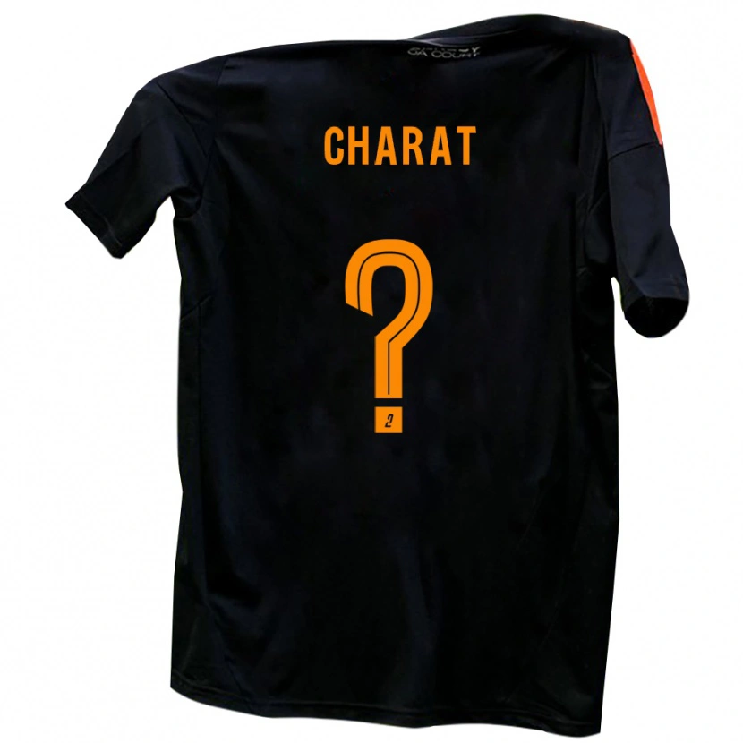 Danxen Niño Camiseta Lohan Charat #0 Blanco Rojo 2ª Equipación 2025/26 La Camisa