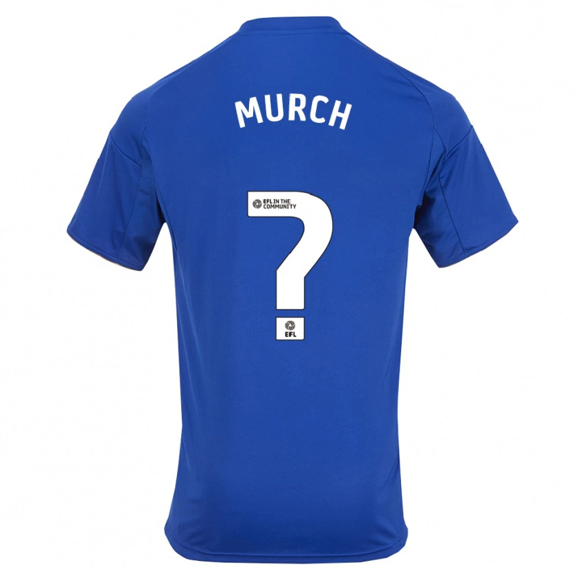 Danxen Hombre Camiseta Oliver Murch #0 Azul Oro 1ª Equipación 2025/26 La Camisa
