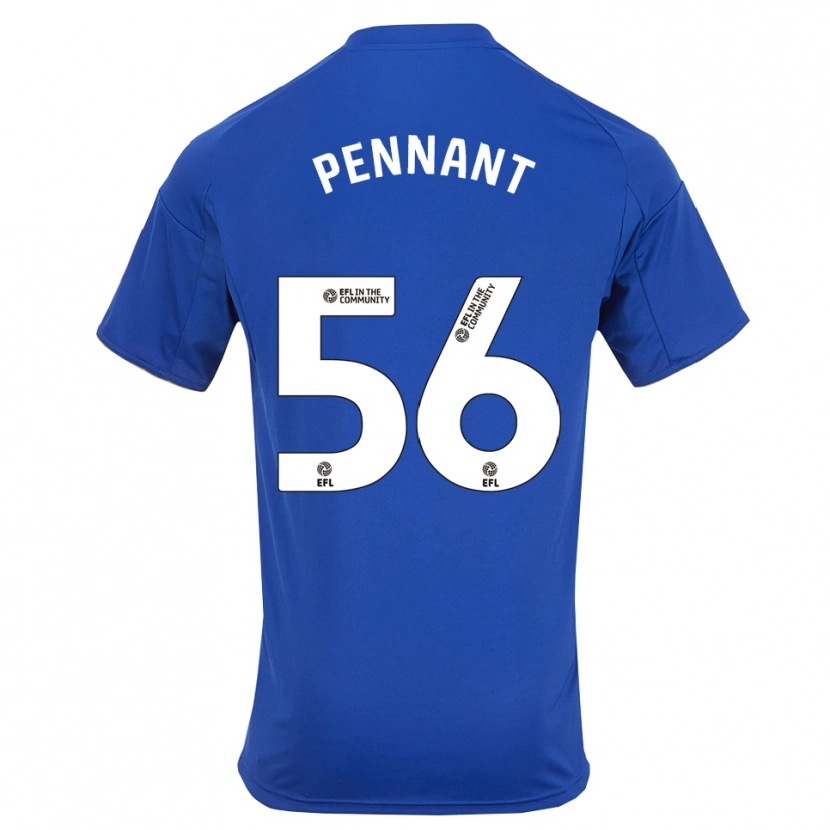 Danxen Hombre Camiseta Terrell Pennant #56 Azul Oro 1ª Equipación 2025/26 La Camisa