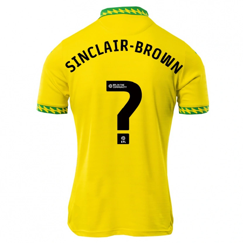 Danxen Hombre Camiseta Jeremiah Sinclair-Brown #0 Blanco Verde 1ª Equipación 2025/26 La Camisa