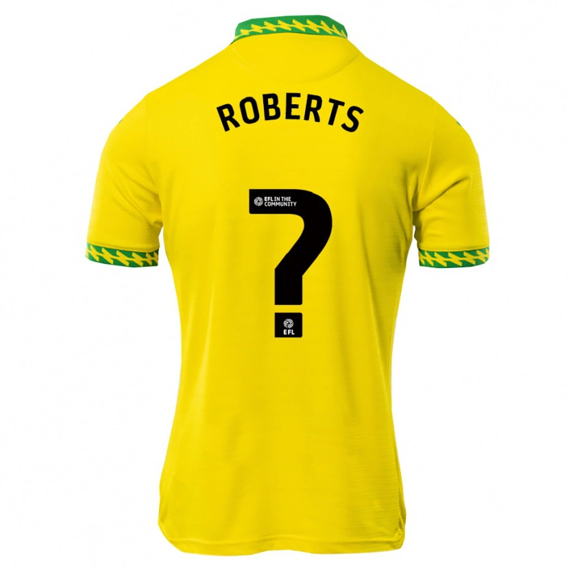 Danxen Hombre Camiseta Alex Roberts #0 Blanco Verde 1ª Equipación 2025/26 La Camisa