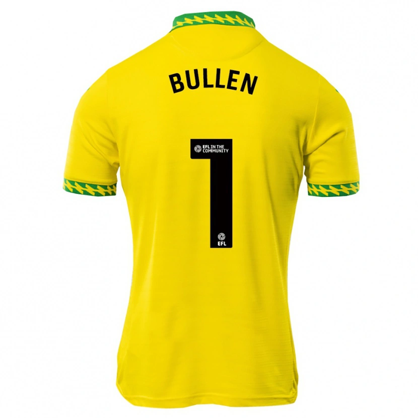 Danxen Hombre Camiseta Henry Bullen #1 Blanco Verde 1ª Equipación 2025/26 La Camisa