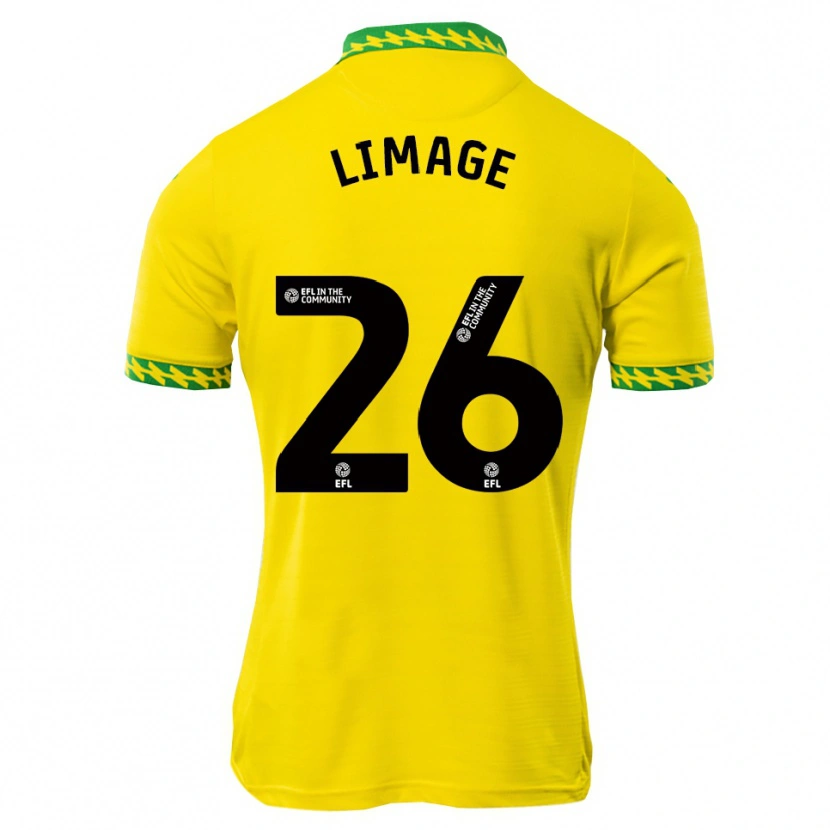 Danxen Hombre Camiseta Felicity Limage #26 Blanco Verde 1ª Equipación 2025/26 La Camisa
