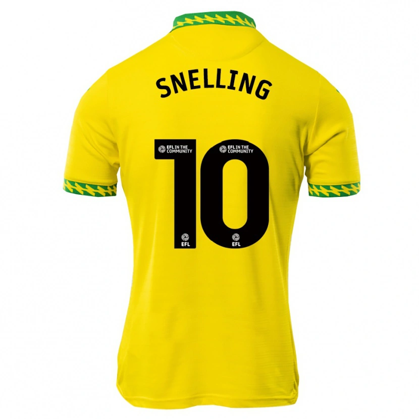 Danxen Hombre Camiseta Natasha Snelling #10 Blanco Verde 1ª Equipación 2025/26 La Camisa