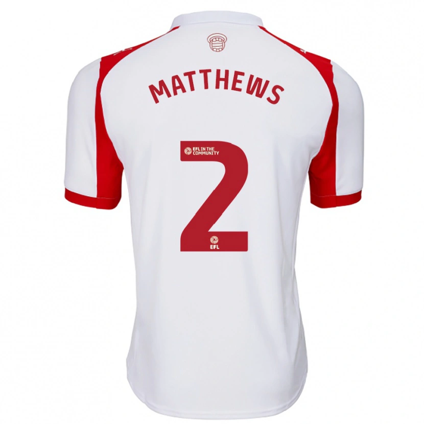 Danxen Hombre Camiseta Abdulhalim Okunola #2 Blanco Rojo 1ª Equipación 2025/26 La Camisa