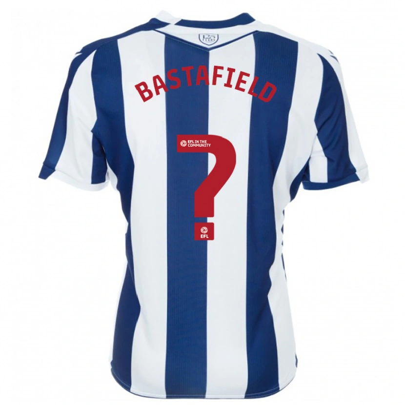 Danxen Hombre Camiseta Reece Bastafield #0 Azul Marino Blanco 1ª Equipación 2025/26 La Camisa