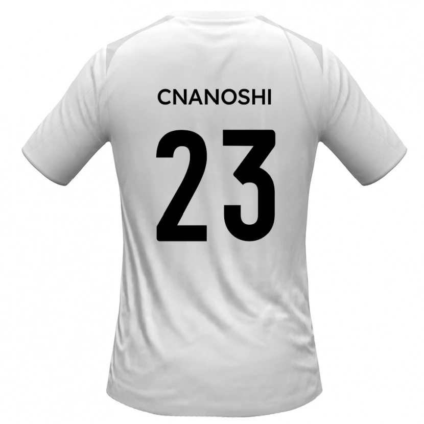 Danxen Hombre Camiseta Darius Cnanoshi #23 Blanco Gris 1ª Equipación 2025/26 La Camisa