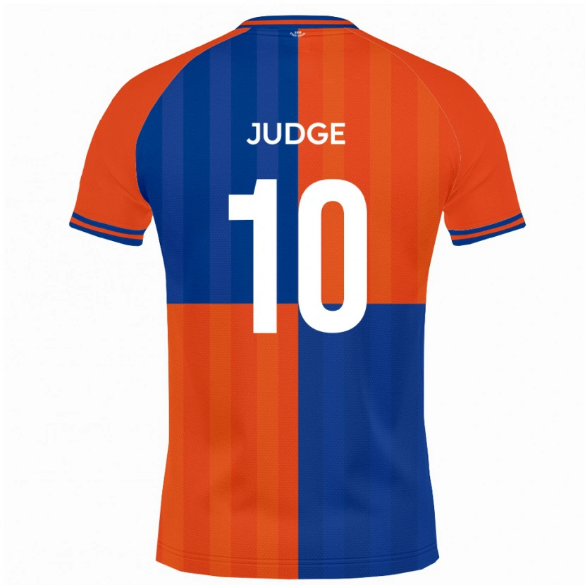 Danxen Hombre Camiseta Alan Judge #10 Naranja Azul Real 1ª Equipación 2025/26 La Camisa
