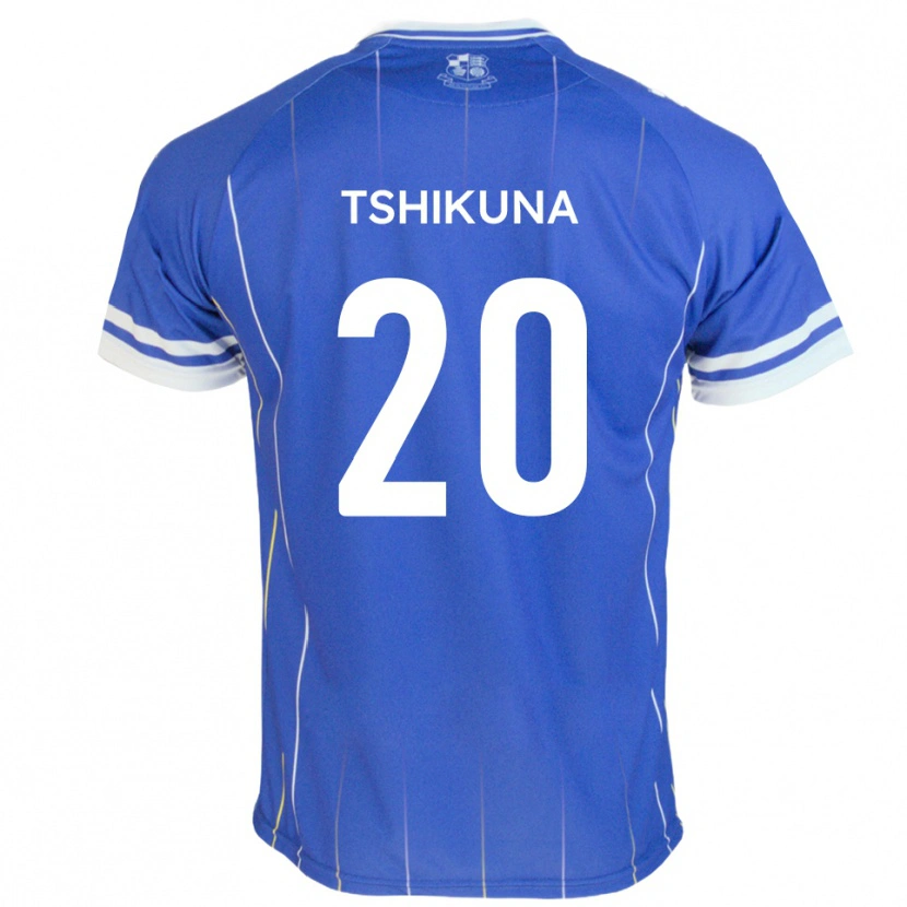 Danxen Hombre Camiseta Nathan Tshikuna #20 Azul Real 1ª Equipación 2025/26 La Camisa