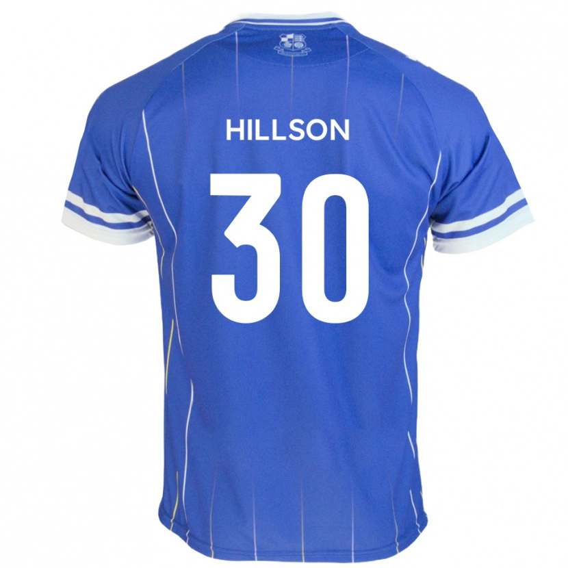 Danxen Hombre Camiseta James Hillson #30 Azul Real 1ª Equipación 2025/26 La Camisa