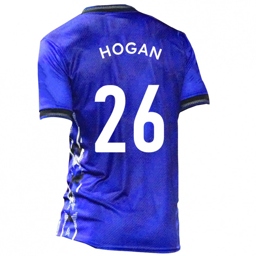 Danxen Hombre Camiseta Liam Hogan #26 Azul Blanco 1ª Equipación 2025/26 La Camisa
