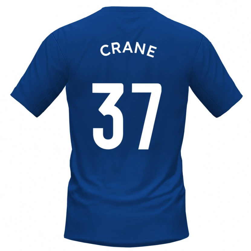 Danxen Hombre Camiseta Nick Crane #37 Azul Blanco 1ª Equipación 2025/26 La Camisa