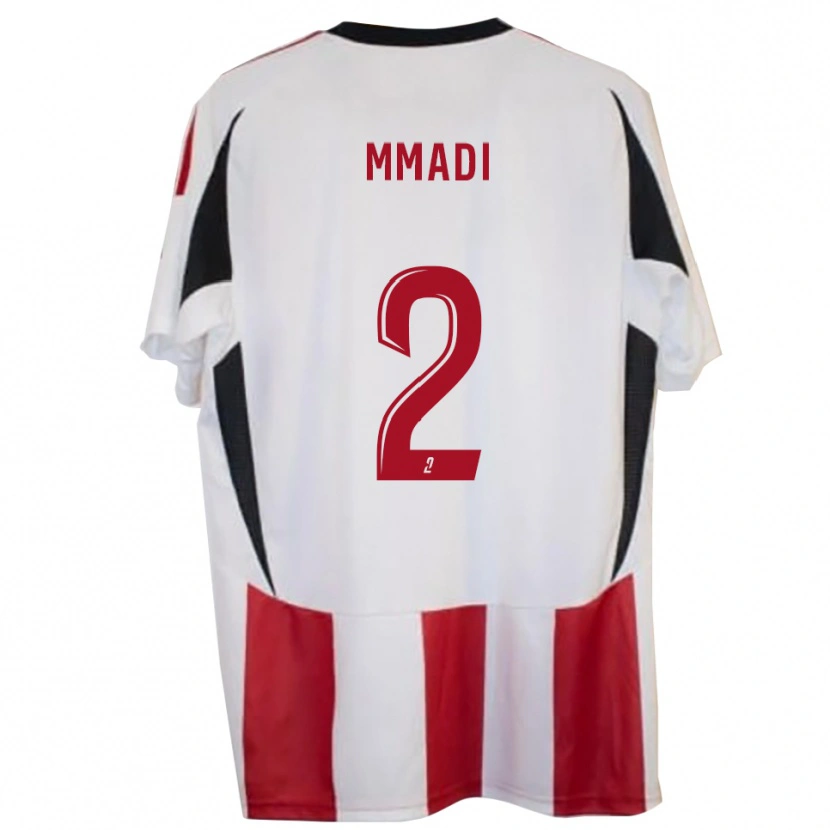 Danxen Hombre Camiseta Rouchidy Mmadi #2 Rojo Azul 1ª Equipación 2025/26 La Camisa