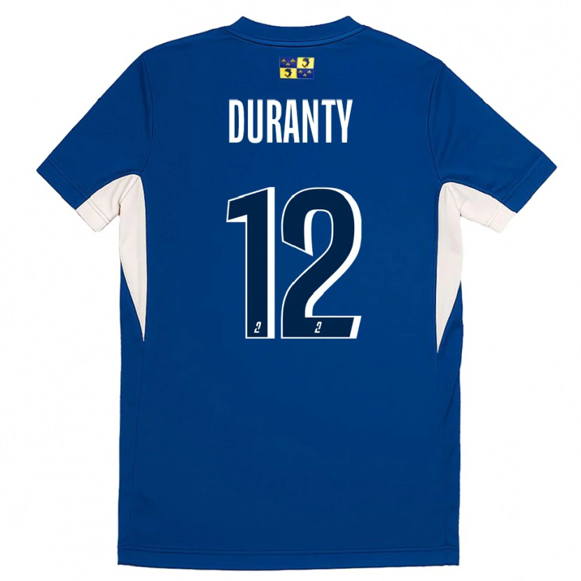 Danxen Hombre Camiseta Audrey Duranty #12 Azul Azul Marino 1ª Equipación 2025/26 La Camisa