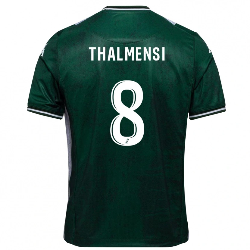 Danxen Hombre Camiseta Rudy Thalmensi #8 Verde Blanco 1ª Equipación 2025/26 La Camisa