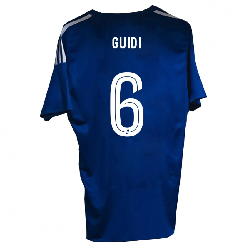 Danxen Hombre Camiseta Dumè Guidi #6 Azul Blanco 1ª Equipación 2025/26 La Camisa