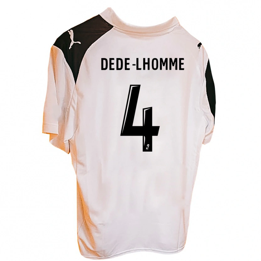 Danxen Hombre Camiseta Noah Dede-Lhomme #4 Naranja Negro 1ª Equipación 2025/26 La Camisa