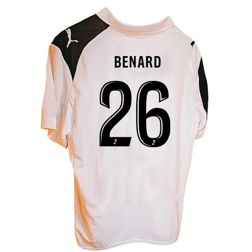 Danxen Hombre Camiseta William Benard #26 Naranja Negro 1ª Equipación 2025/26 La Camisa