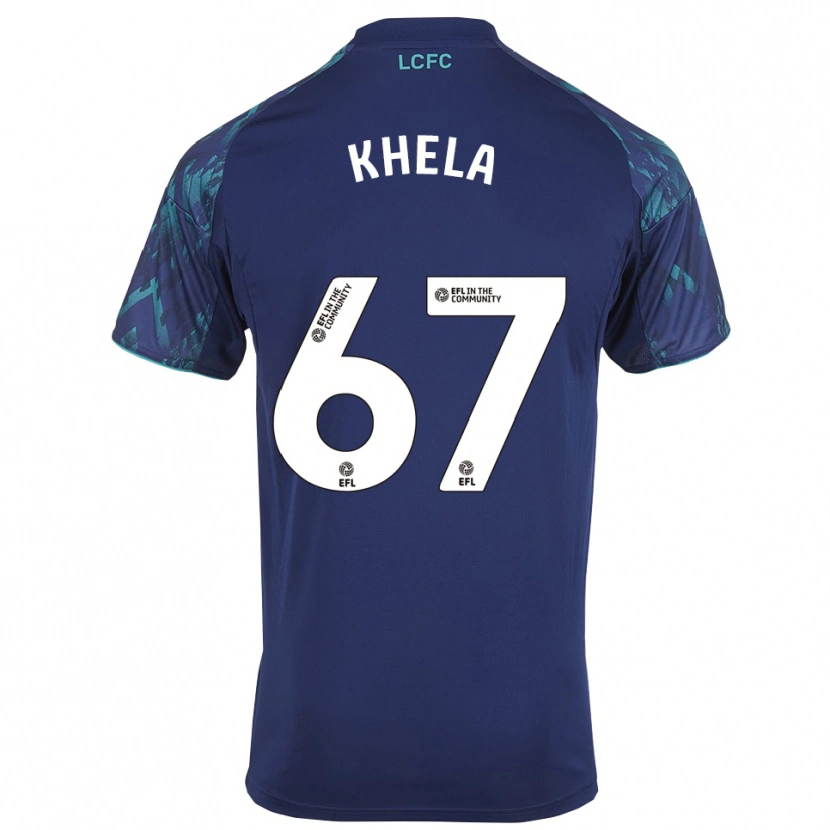 Danxen Hombre Camiseta Reiss Khela #67 Azul Marino Verde Blanco 2ª Equipación 2025/26 La Camisa