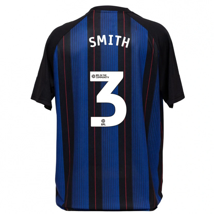 Danxen Hombre Camiseta Tyler Smith #3 Azul Negro 2ª Equipación 2025/26 La Camisa