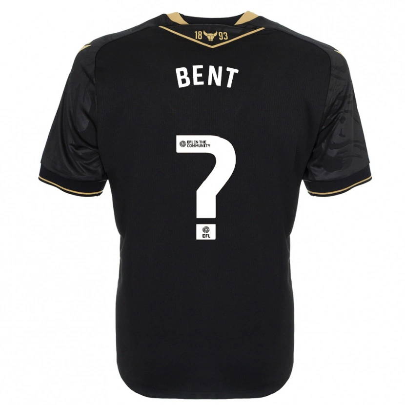 Danxen Hombre Camiseta Stephaney Bent #0 Negro Oro 2ª Equipación 2025/26 La Camisa