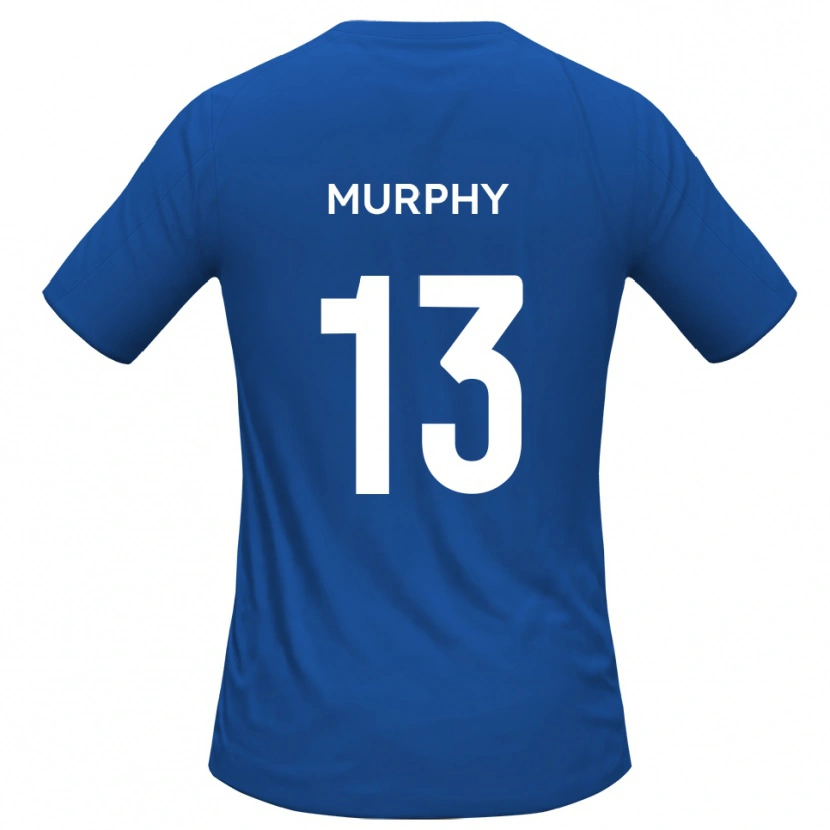 Danxen Hombre Camiseta Jude Murphy #13 Azul Celeste 2ª Equipación 2025/26 La Camisa